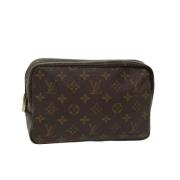 Pre-owned Canvas louis-vuitton-tasker