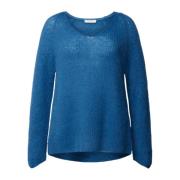 Blå Sweaters til Kvinder