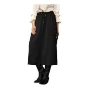 Cool Folly Skirt med Guld Detaljer