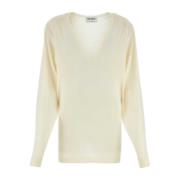 Ivory Wool Bequiri Sweater