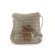 Pre-owned Canvas fendi-tasker