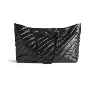 Crush Large Quilted Carry All Tote Bag