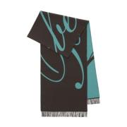Uld og Silke Logo Tørklæde