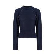 Raffineret Cashmere Crewneck Skjorte