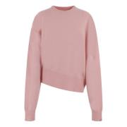 Asymmetrisk Cashmere Sweater