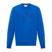 Sweatshirt med logo