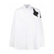 Klassisk Hvid Bomuldsskjorte til Mænd