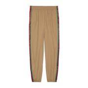 Grøn Web-Stripe Track Pants