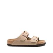 Beige Arizona Smalle Sandaler