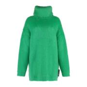 Mohair-Blend Mini Sweater Kjole