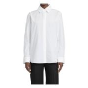 Hvid Cocoon Tunic Skjorte