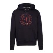 Sort Herre Sweatshirt med Logo