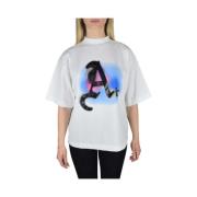 Air Oversized T-Shirt med Farverigt Print