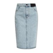 Malmo Maxi denim nederdel