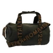 Pre-owned Stof fendi-tasker