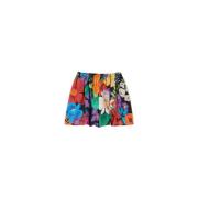 Blomstret Muslin Shorts