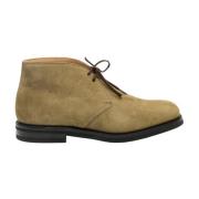 Suede Chukka Støvle i Beige