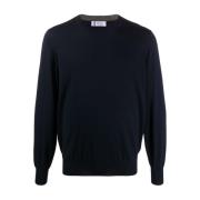 Navyblå Cashmere Sweater