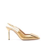 Metallic Læder Pumps