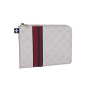 Pre-owned Canvas louis-vuitton-tasker