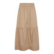 Cottoncc Crisp Gypsy Nederdel Beige