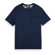 Kortærmet Rundhals T-shirt med lomme