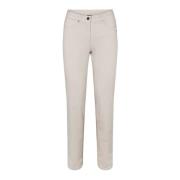 Laurie Charlotte Regular Sl Trousers Regular 25401 25107 Grey Sand