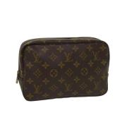 Pre-owned Canvas louis-vuitton-tasker