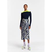 Midi Zebra Print Flavia Nederdel