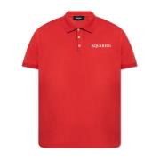 Trykt polo shirt