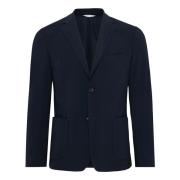 Bergomi Navy Blue Blazer