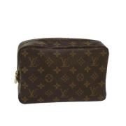 Pre-owned Canvas louis-vuitton-tasker