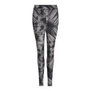 In Front Mesh Leggin Bukser Grey