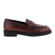 Brun Penny Loafer Damesko