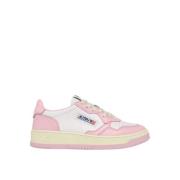 Hvide Pink Medalist Lave Sneakers