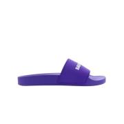 Lilla Logo Pool Slides