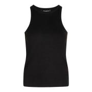 Klassisk Ribbet Tanktop