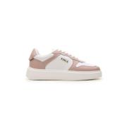 Hvide Lavtop Sporty Sneakers