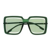 Selma Green Sunglasses UV400 Protection