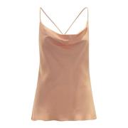 Pink Viskose Top SS24 TW 6STP010STD