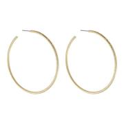 Audrey Glow Statement Hoop Earring Gold Plating