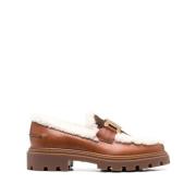 Multifarvede Lukkede Flade Loafers