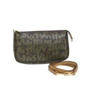 Pre-owned Canvas louis-vuitton-tasker