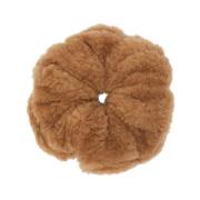 Teddy Camel Hair Scrunchie