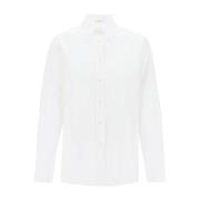 Klassisk Hvid Button-Up Skjorte