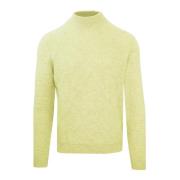 Kashmiruld Turtleneck Sweater Ensfarvet