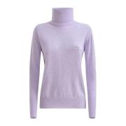 Geo Profil Uld Blandet Turtleneck Sweater