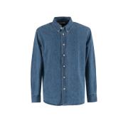 Denim Button Down Skjorte