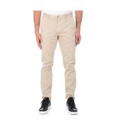 Slim-Fit Garment-Dyed Cargo Bukser