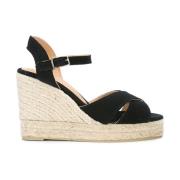 Sorte Kile Espadrillos Sandaler